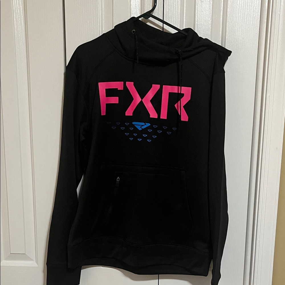 FXR Black and Pink Men's Hoodie